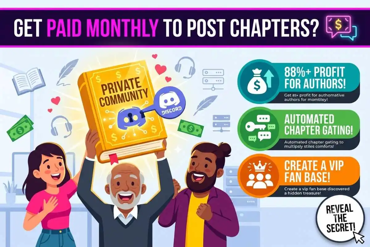 Chapter-Gated Discord Servers Monetize your hardcore reader fanbase outside of the Amazon ecosystem