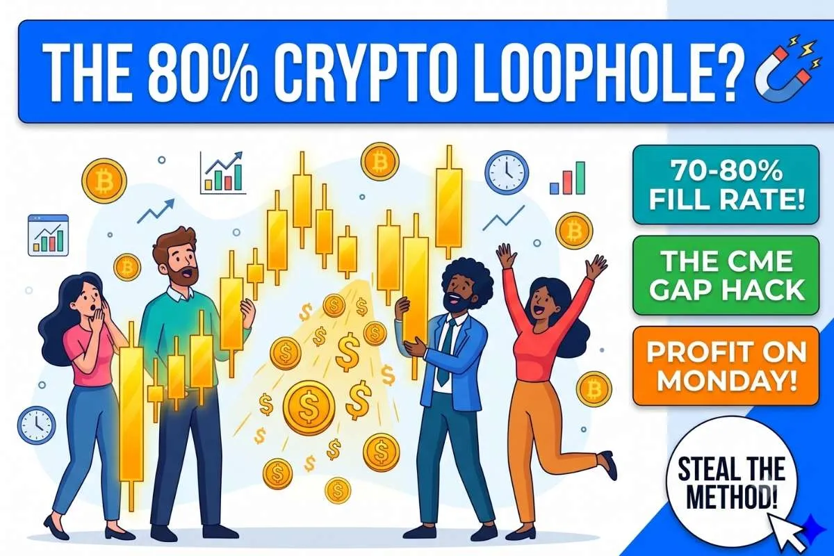 Crypto Market Monday Gap How to trade the weekend volatility spike like a Wall Street pro