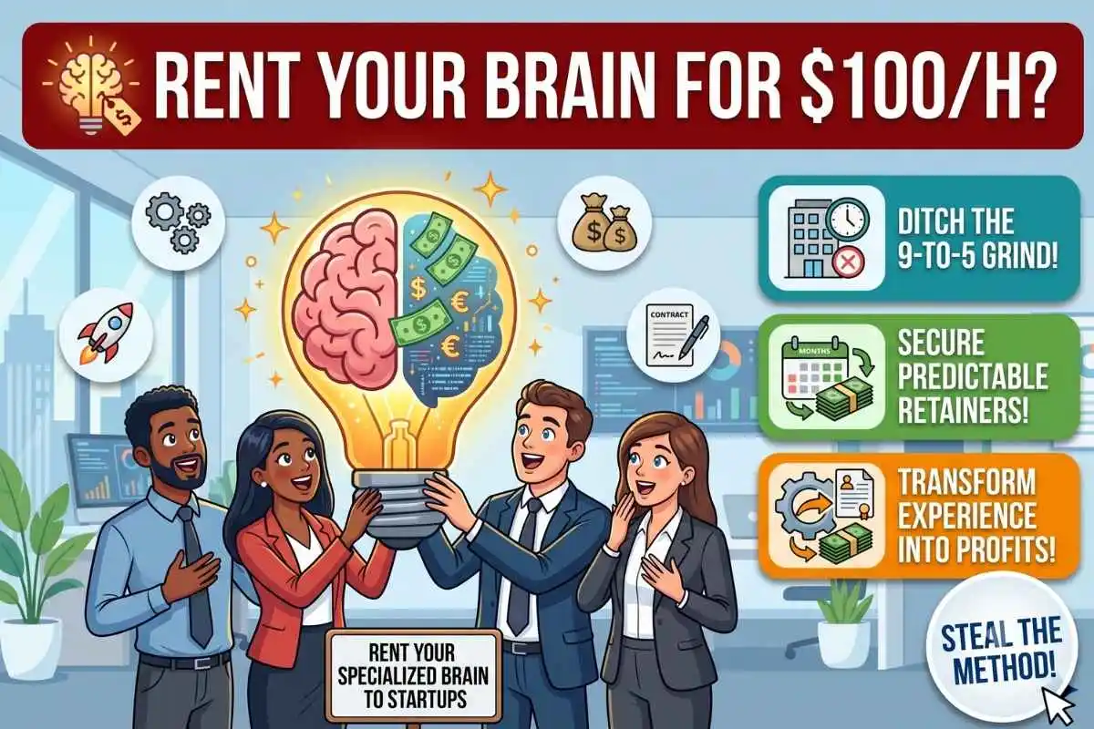 Fractional Expert Consulting Rent your specialized brain to startups for $100 an hour today