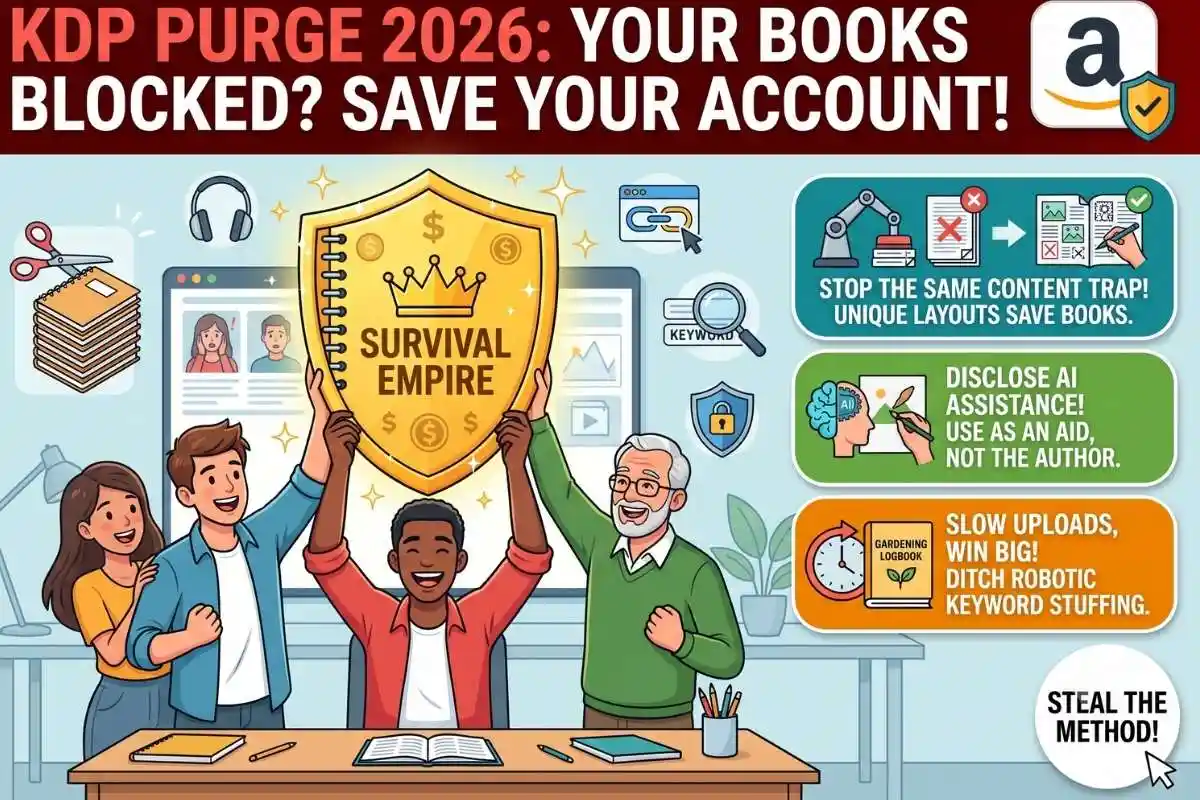 KDP Low-Content Ban Wave How to protect your notebook empire from the June 2026 purge