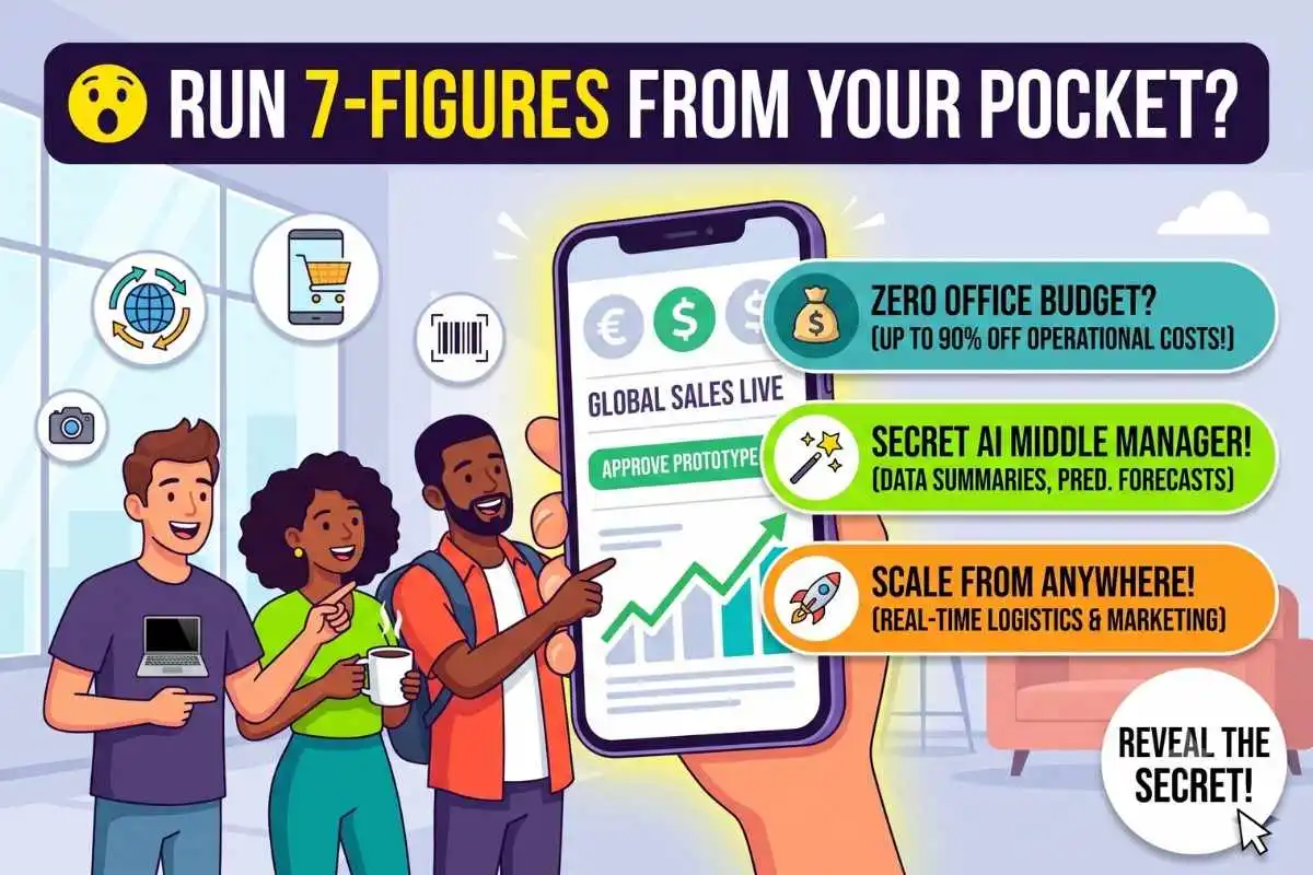 Mobile-First E-commerce Management Run a 7-figure 2026 brand entirely from your smartphone