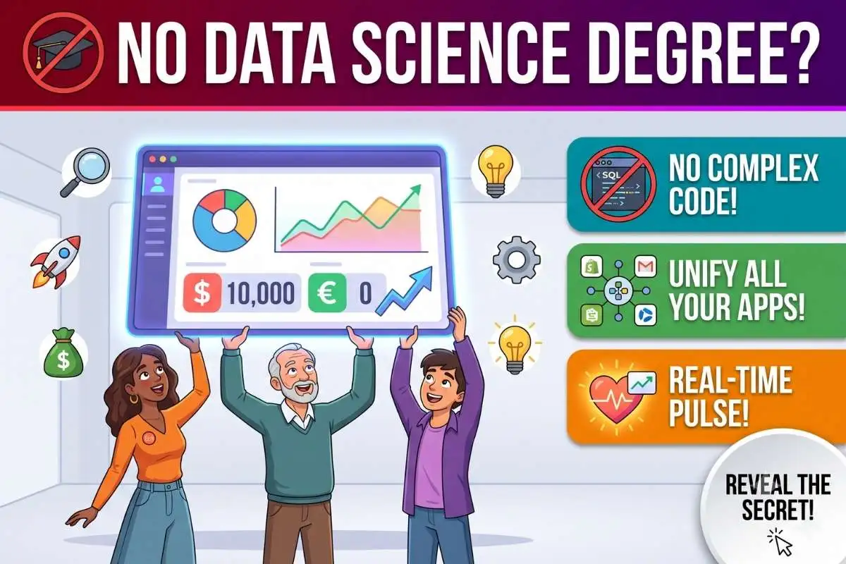 No-Code Visual Dashboard Builders Analyze your small business data without hiring a scientist