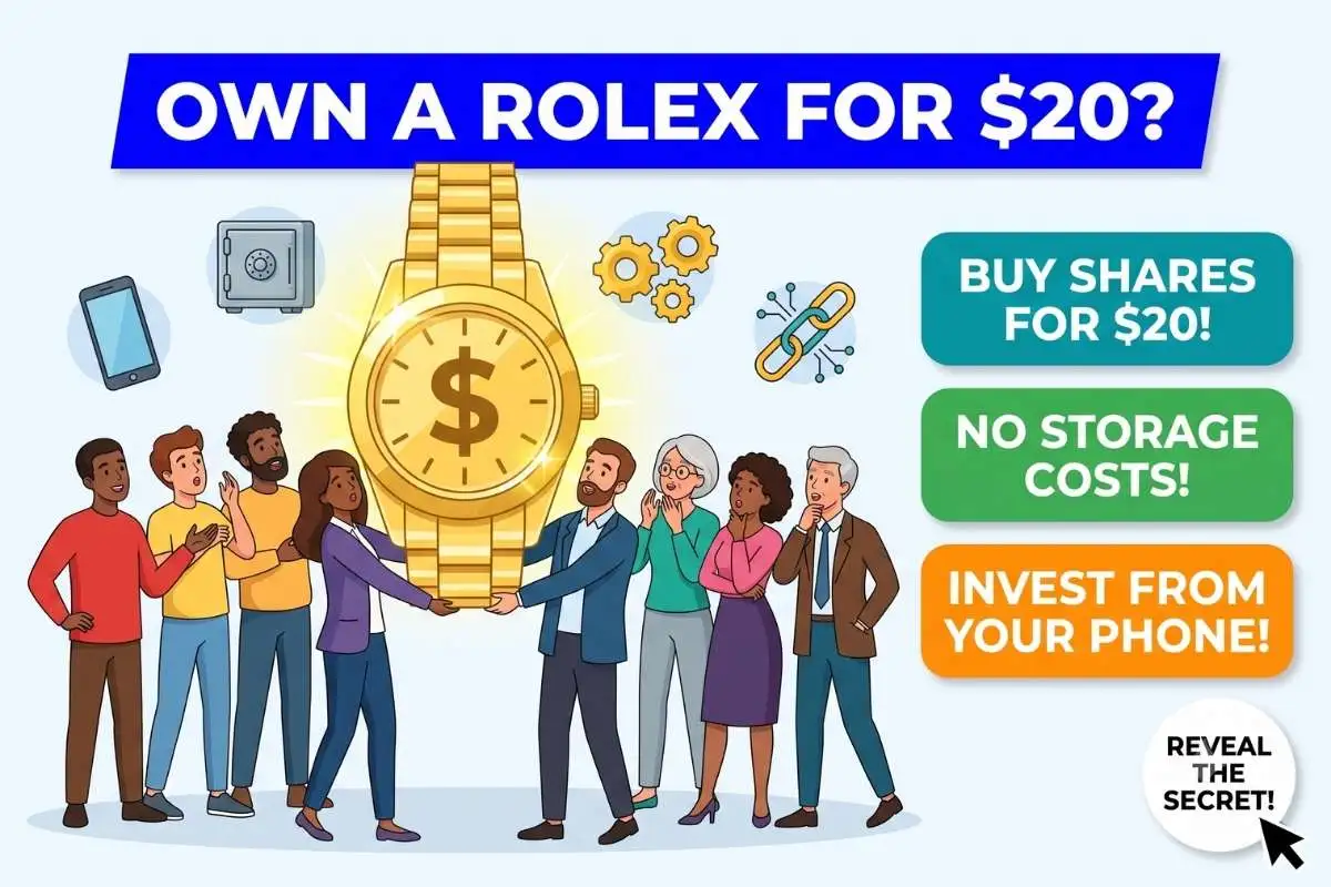 Tokenized Rolex Investing Buy a fractional share of a luxury watch for $20 this weekend